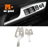for honda crv cr v 2012 14 15 2016 car door armrest window glass lift switch button sticker cover trim accessories stainless