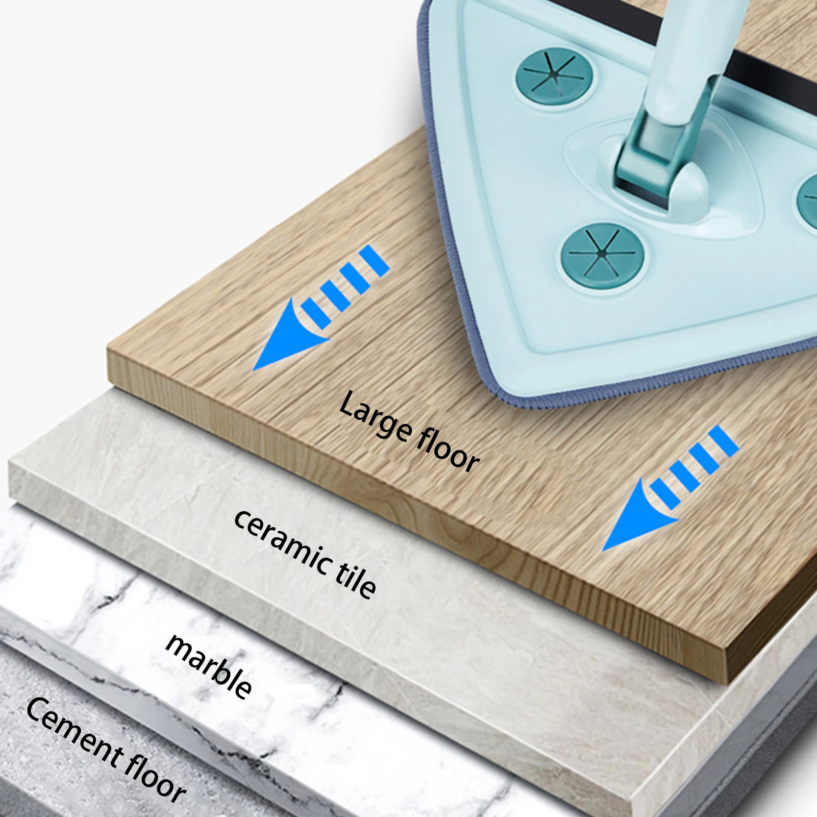 3/5 шт. гибкая швабра с длинной ручкой | Дом и сад