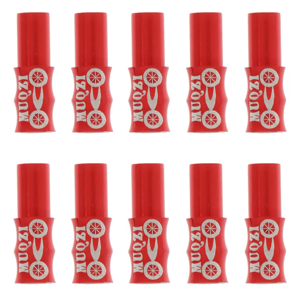 

10 Pcs Aluminum Alloy Bicycle Brake Cable Tips Cable Ends Crimp Caps