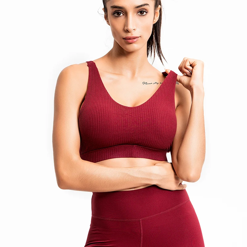 Женский профессиональный спортивный бюстгальтер Быстросохнущий ударопрочный