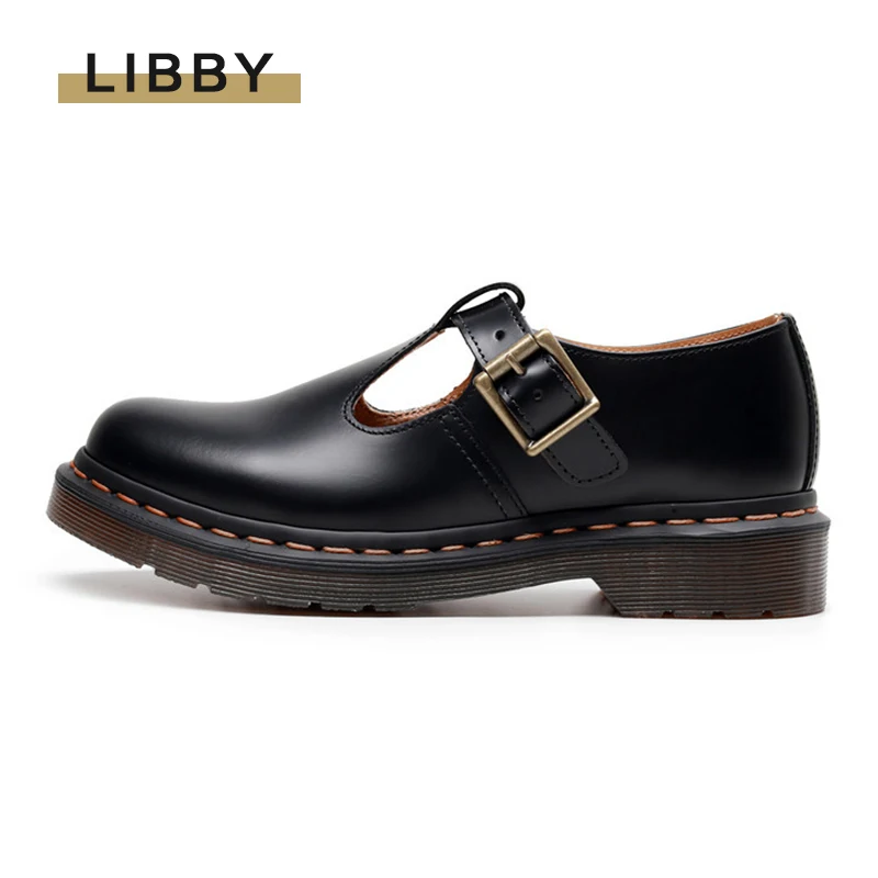 Женские туфли в стиле ретро Туфли Мэри Джейн с круглым носком на платформе и