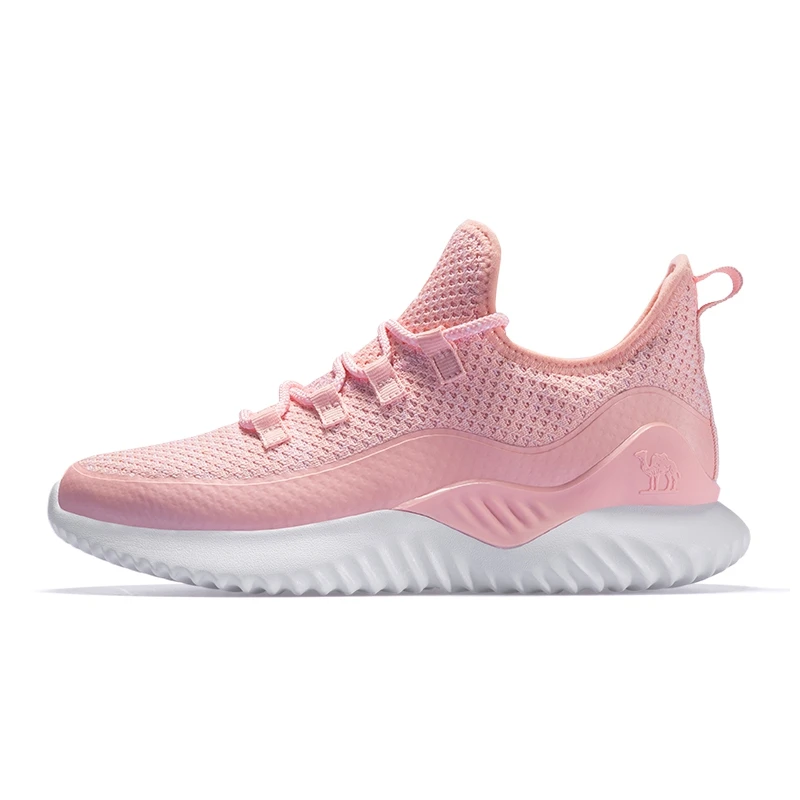 A83357620-Pink Верблюд Для женщин Сверхлегкий дышащие кроссовки удобные уличные спортивные бег ходьба женские кроссовки - Цвет: A83357620-Pink