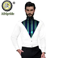african shirts for men long sleeve print shirt ankara attire dashiki tops plus size formal blouse business suit shirt s2112007