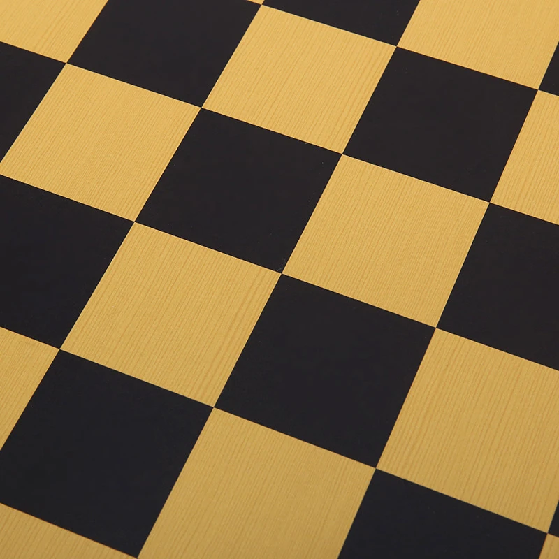 BSTFAMLY MDF Wood Chess Game 44*47cm Checkerboard 47*47 mm Checker International Chessboard and Backgammon Board IB2 | Спорт и