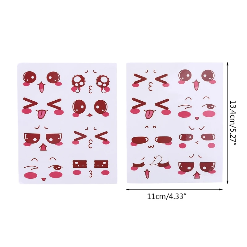 

2 Sheets Lovely Cartoon Eyes Stickers Labels DIY Diary Album Scrapbooking Stationery Decoration Handmade Crafts for Kids