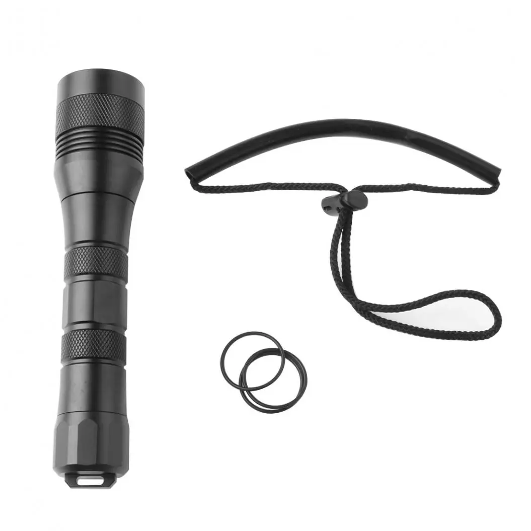

SecurityIng Wide 120 Degrees Beam Angle Scuba Diving Photography Video Flashlight 1050Lm 150M XM-L2 U4 LED Underwater Torch