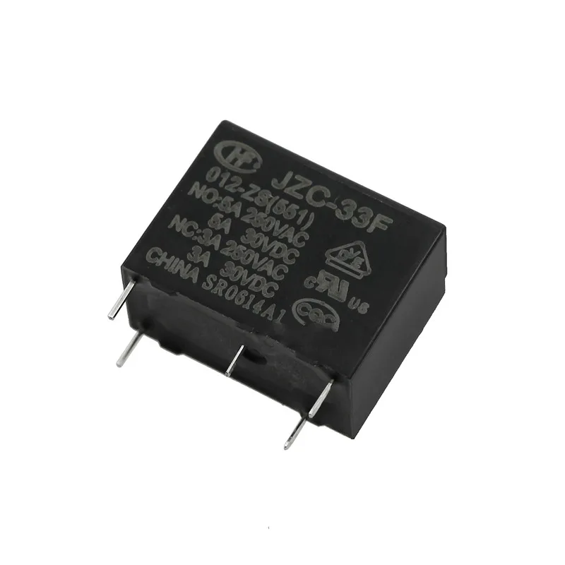 5 шт. Jzc-33f 005 012024-hs3 zs3 реле 5v12v224v 4-контактный 5-контактный 5A hf33f | Обустройство дома