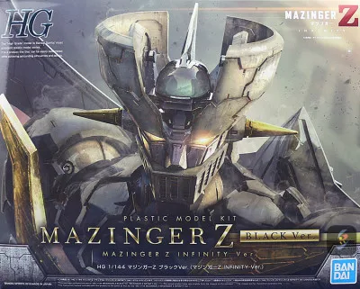 Bandai 1/144 HG MAZINGER Z черная версия (MAZINGER Z: INFINITY VER.) Сборные модели наборы экшн-фигурок