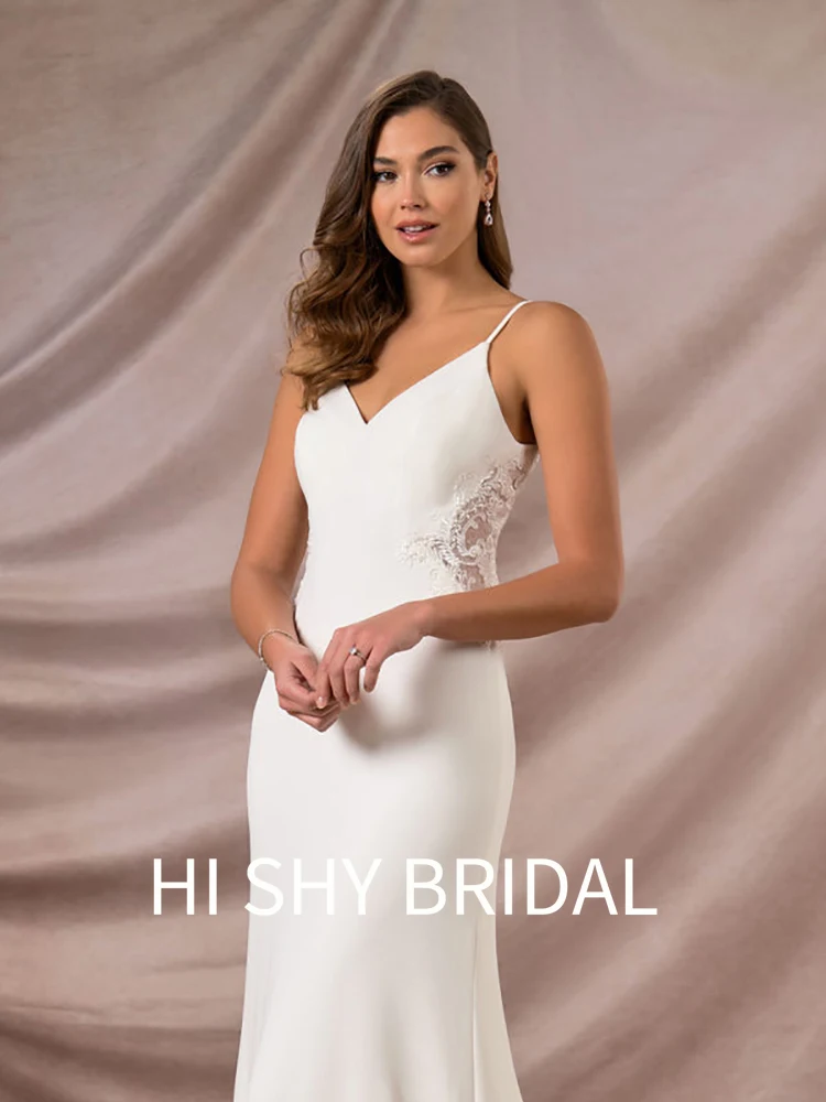 

Hi Shy Bridal 2021 New Luxury Lace Wedding Dresses Suitable for Every Bride Free Tailored Plus Size and Free Shipping
