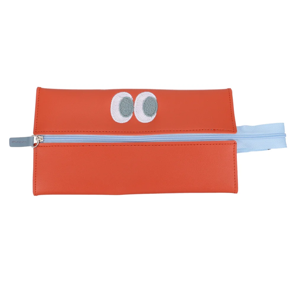 

1 шт., кожаная сумка-пенал для канцелярских принадлежностей