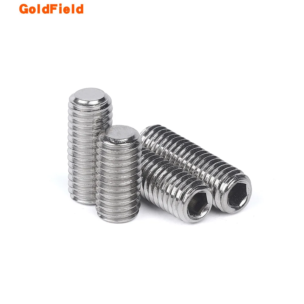 100/50 шт 304 Шестигранная головка из нержавеющей стали с шестигранной головкой