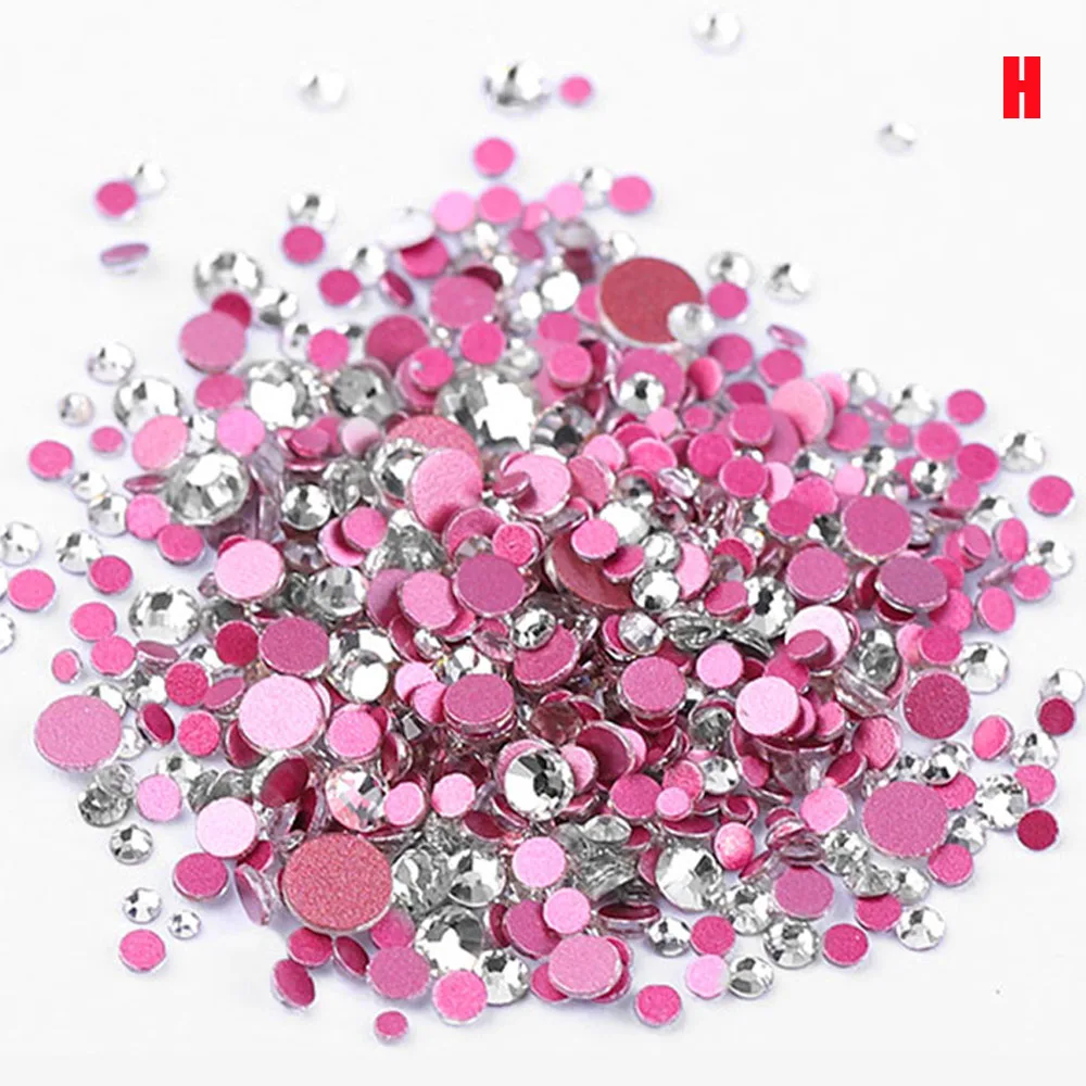 DIY кристаллы Камни дизайн ногтей стеклянные стразы для шармов 3d-украшения Новое
