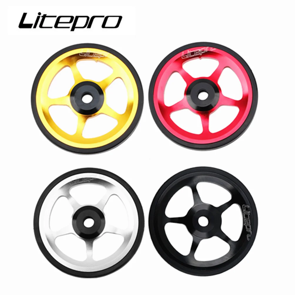 Litepro складной велосипед легкое колесо для Brompton алюминиевого сплава CNC Easywheel