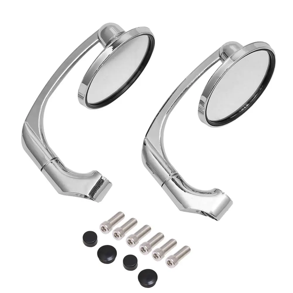 Зеркало заднего вида мотоциклетное круглое 8/10 мм | Автомобили и мотоциклы