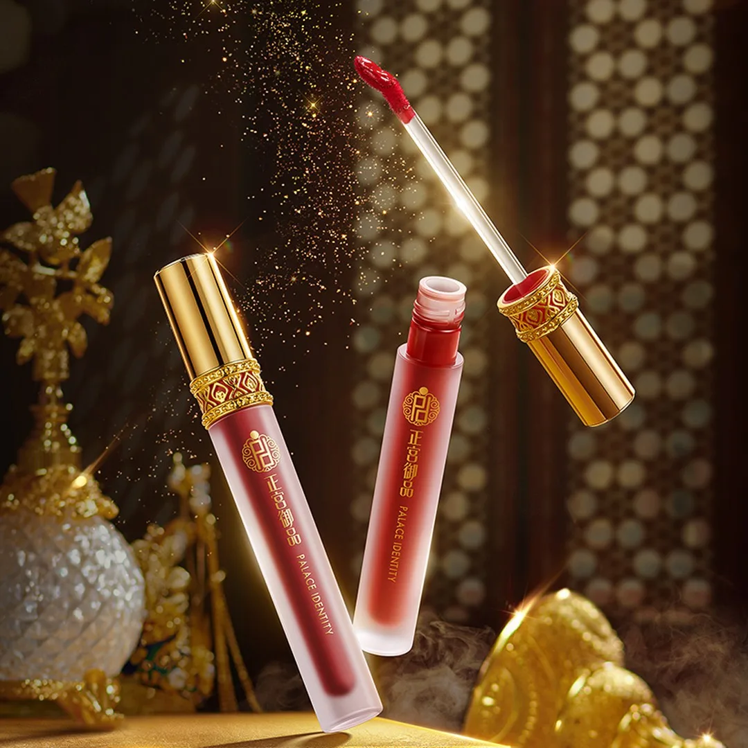 

ZEESEA Zero Sense Velvet Lip Glaze Brand Genuine Counters Retro Lipstick Lip Gloss Female Non-fading Non-stick Cup