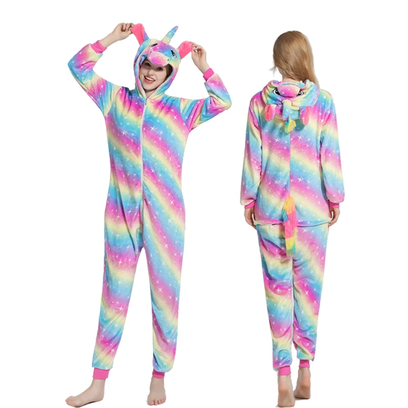 Пижама в стиле аниме пижама кигуруми панда детская одежда для сна девочек