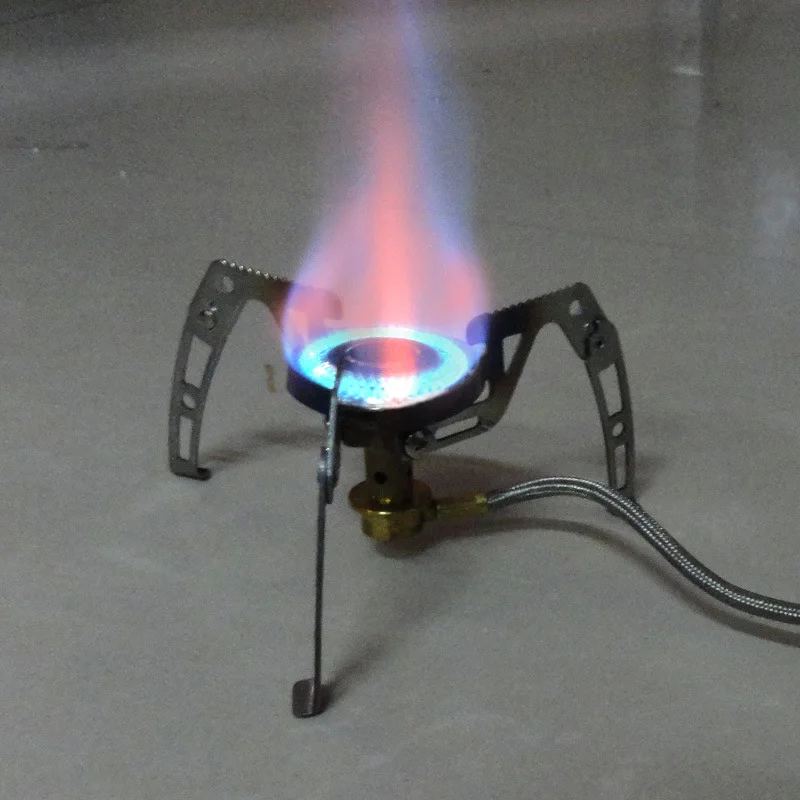 Ветрозащитная газовая горелка для кемпинга портативная кемпинговая плита