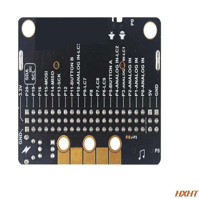Плата расширения Microbit IO BIT V2.0 micro:bit горизонтальная плата адаптера начального