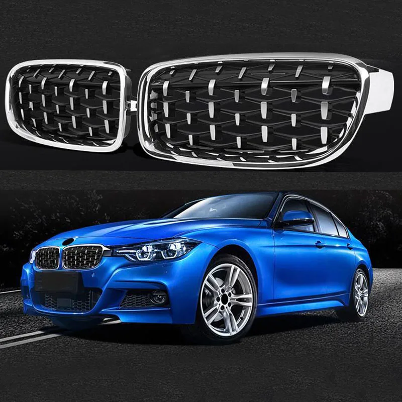 Передний автомобильный гоночный гриль для BMW 3 серии F30 F31 2012-2018 320i 325i 328i 330i 335i