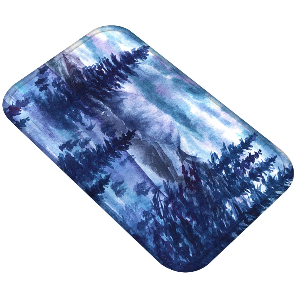 40x60 см красивый Ландшафтный дизайнерский напольный коврик входной