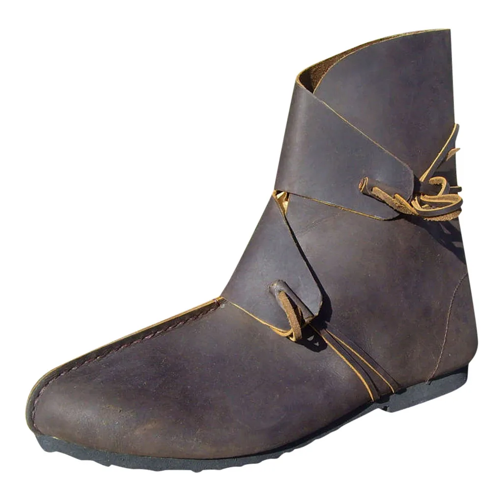 Женские кожаные ботильоны с круглым носком однотонные боевые ботинки на плоской