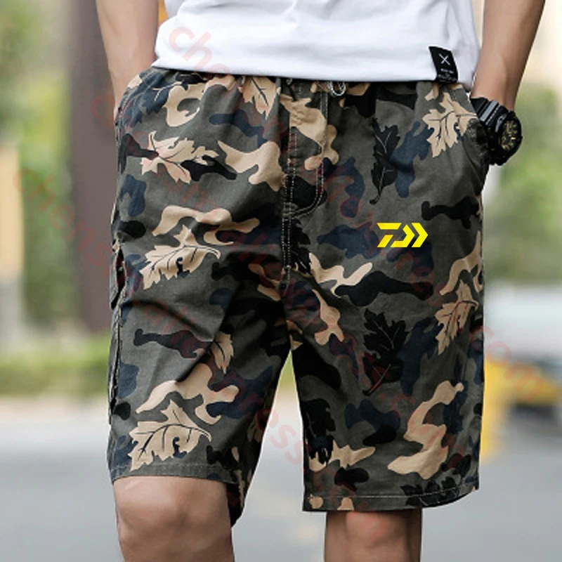 Прямая поставка мужские короткие брюки для рыбалки большого размера летние