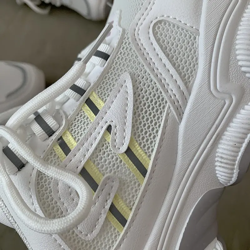 

Women Chunky Sneakers Platform 2021 Fashion SP&AU Breathable Comfort Running Casual Couple Students Sport Dad Shoes