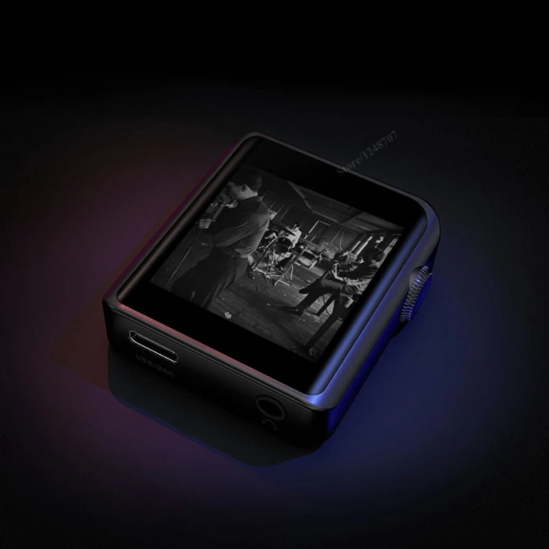 Xiaomi Mijia MP3 Mijia M0 музыкальный плеер мини портативный HD сенсорный экран Bluetooth 4,1 Металл HIFI MP3 Hi-Res портативный плеер