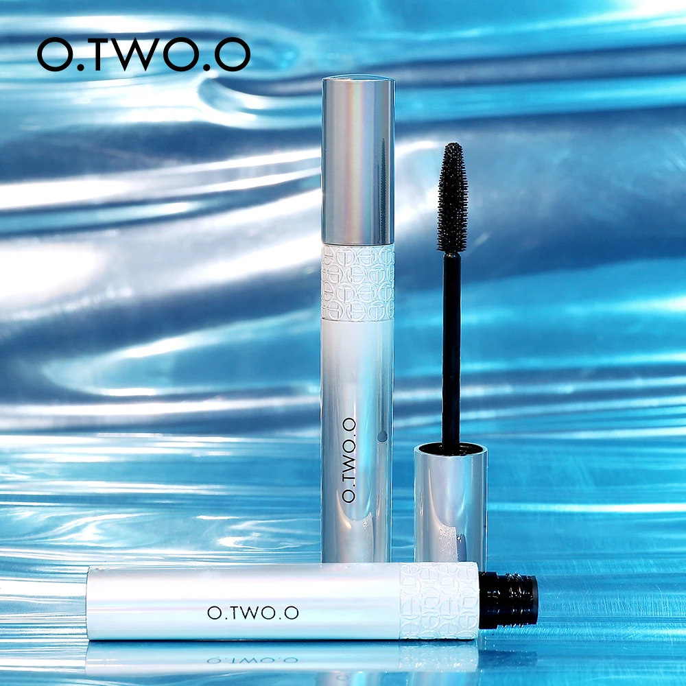 

O.TWO.O Makeup Mascara Black Volume And Length Waterproof Long Lasting Lash Mascara 4D Volume Fast Dry Thick Eyelash Mascara