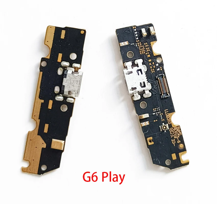 50Pcs USB Charger Port Charging Dock Connector Flex Cable Replacement Part For Motorola Moto G6 Play