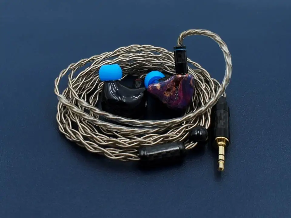 Наушники вкладыши Penon FAN 10 мм с одним динамическим драйвером 2Pin 0 78 HiFi аудиофил