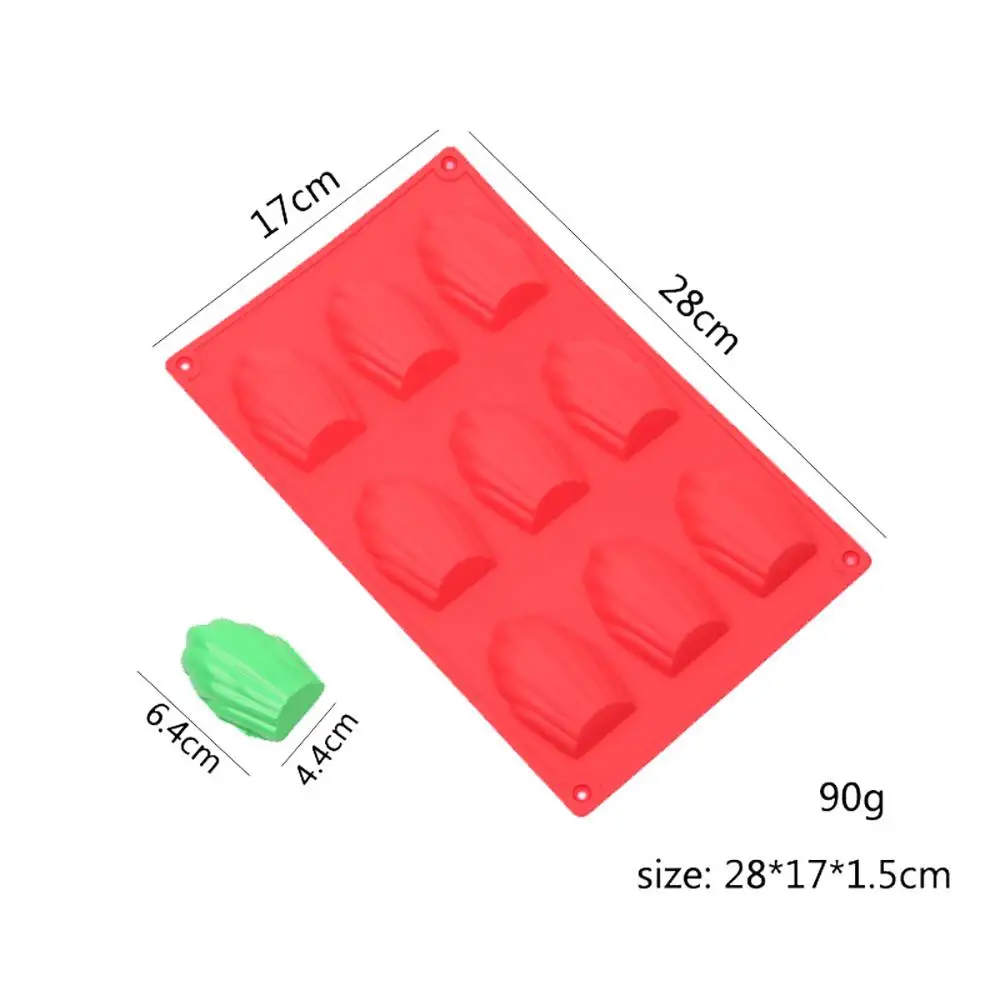 Силиконовая форма для торта пищевая 9 силиконовая Madeleine корпус выпечки тортов moldes