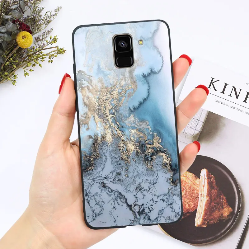 xx30 Чехол для samsung J4 Plus чехол Galaxy J6 плюс J3 J5 J7 чехол Крышка Глянцевая блестящая Coque - Цвет: xx30
