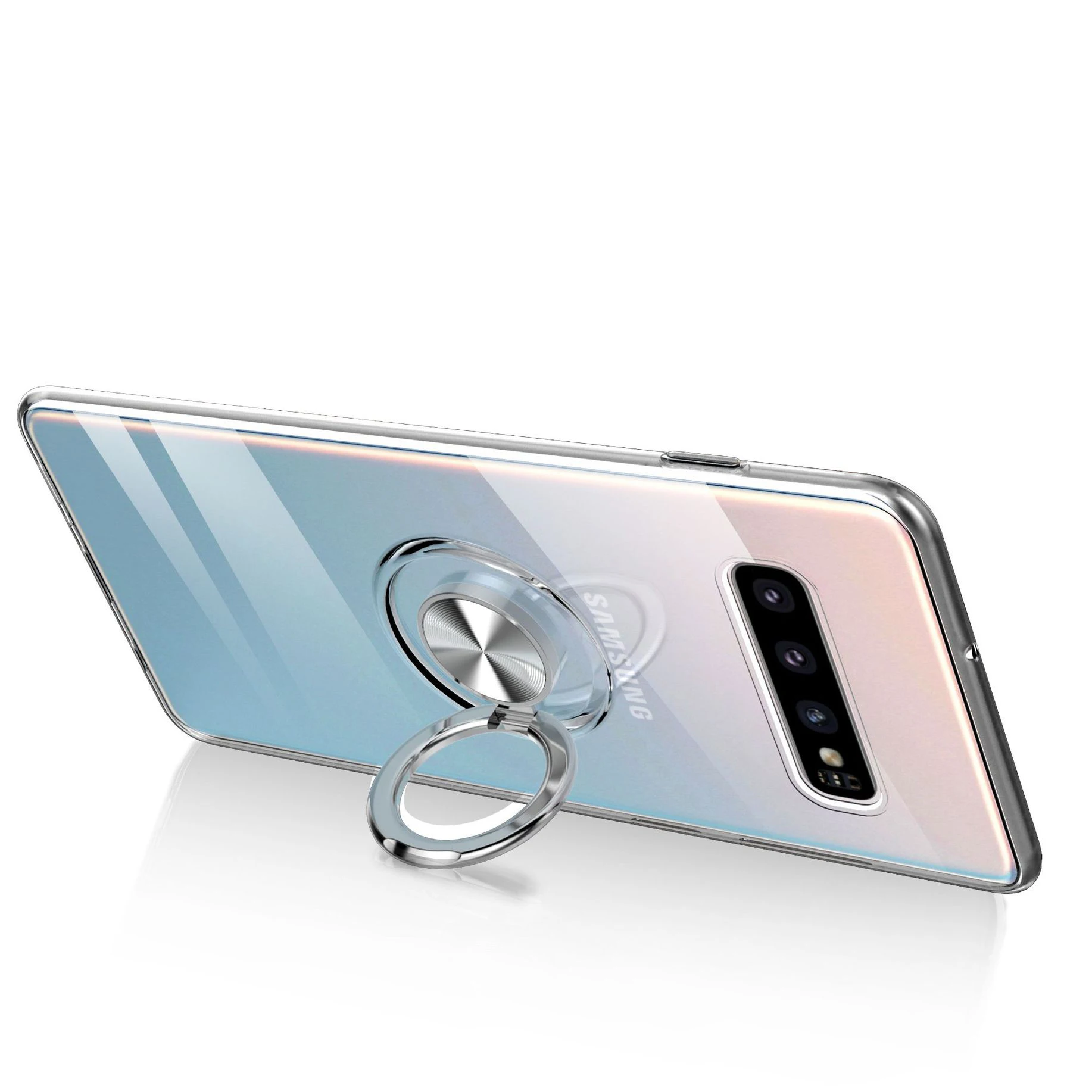 Case For Samsung S10 Plus S10e Silicone Soft Cover Galaxy M30 M20 Note 8 9 A7 A8 5G Magnetic |