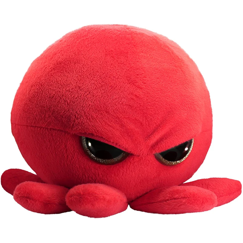 

12 Inch Grumpy Baby Octopus Plush Doll Adorable Super Soft Plush Stuffed Animal Toy Unique Gift for Kids and Adults