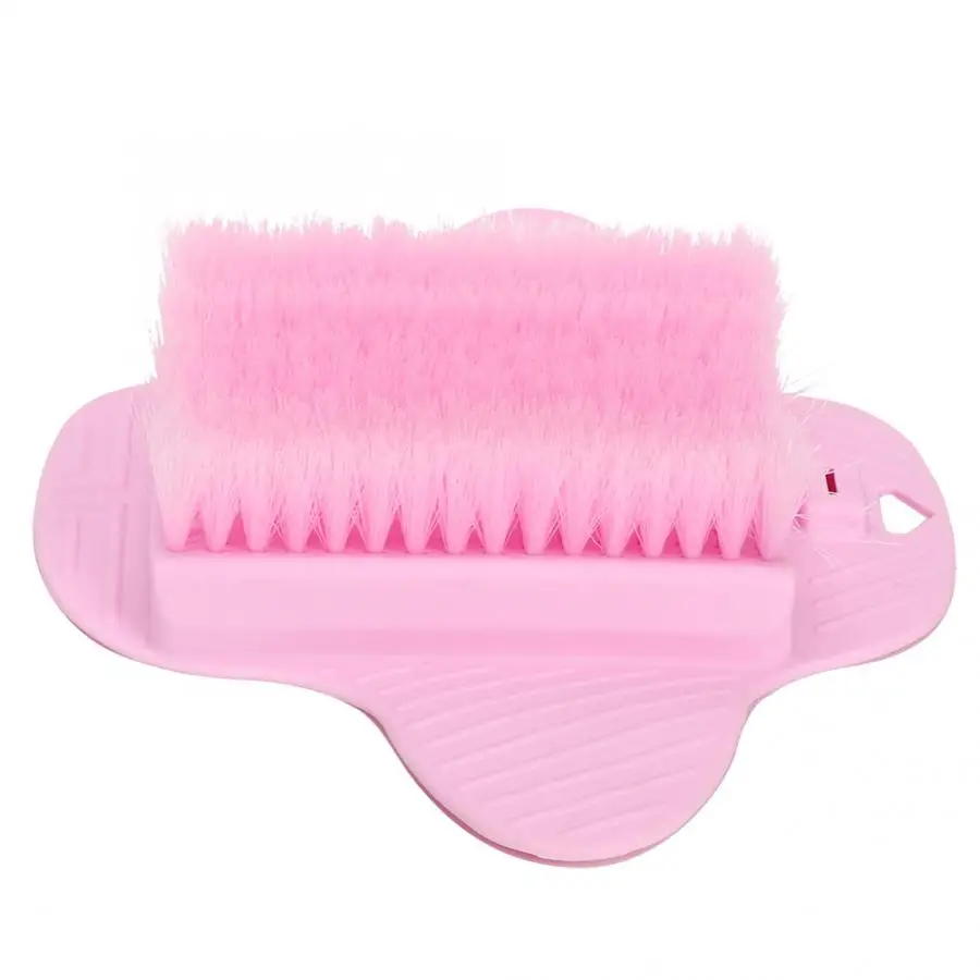 Пластмассовый массажер для ног щетка Ванной Щетка стоп ванны очиститель