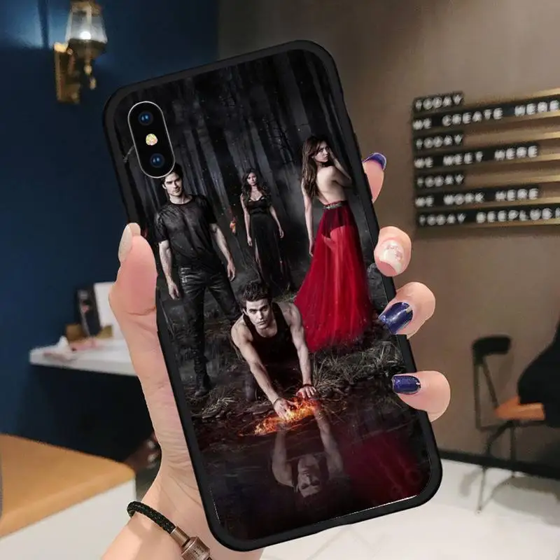 

The Vampire Diaries Phone Case for iPhone 11 12 mini pro XS MAX 8 7 6 6S Plus X 5S SE 2020 XR