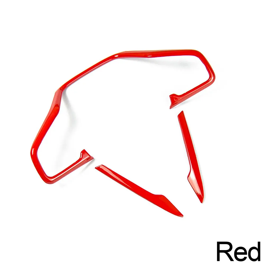 Новинка 3 шт. Стильный чехол из углеродного волокна для рулевого колеса