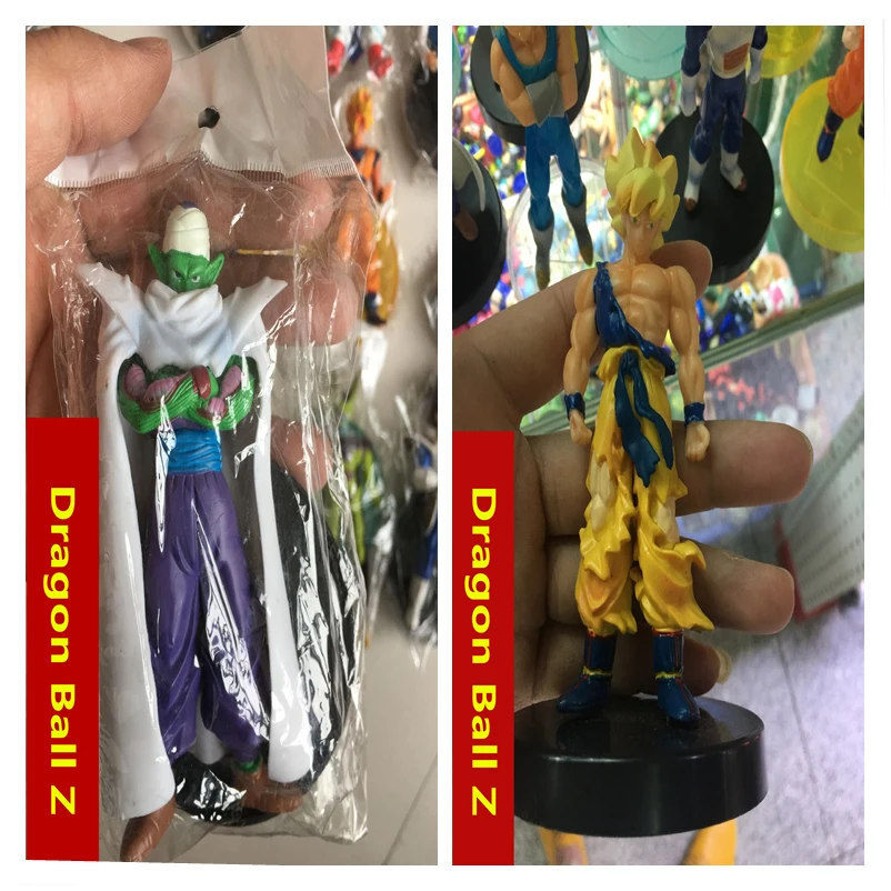 80 стилей 14 см Dragon Ball Z gkresin Супер Саян Гоку сон Broli шорты Вегета морозильник фигурка