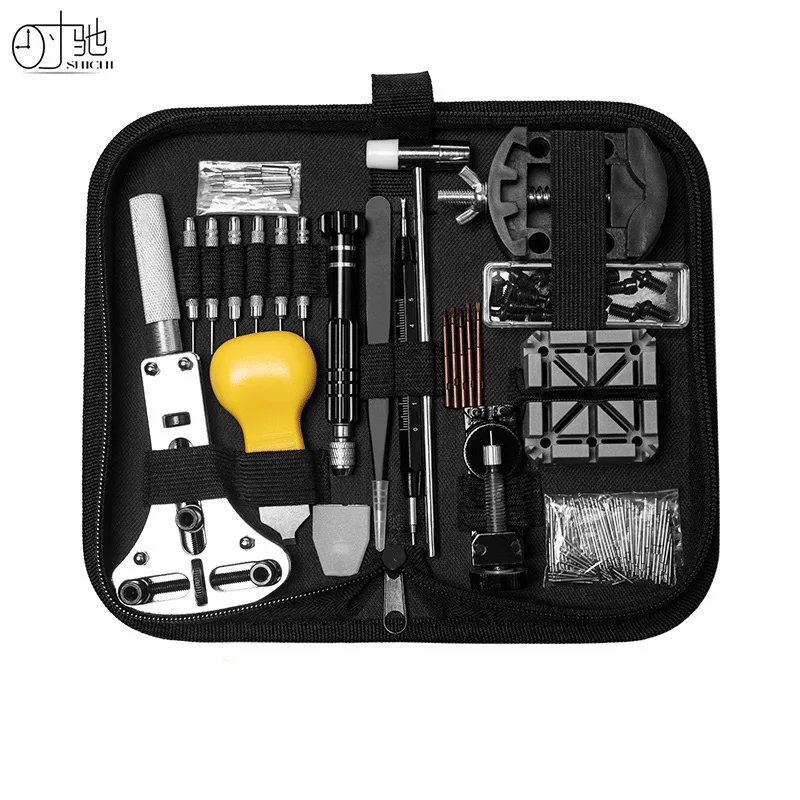 

Watch Repair Tool Kit Tool Set Renovation Watch 153 Piece Set Disassembly and Battery Replacement Combination Watch Repair Tool