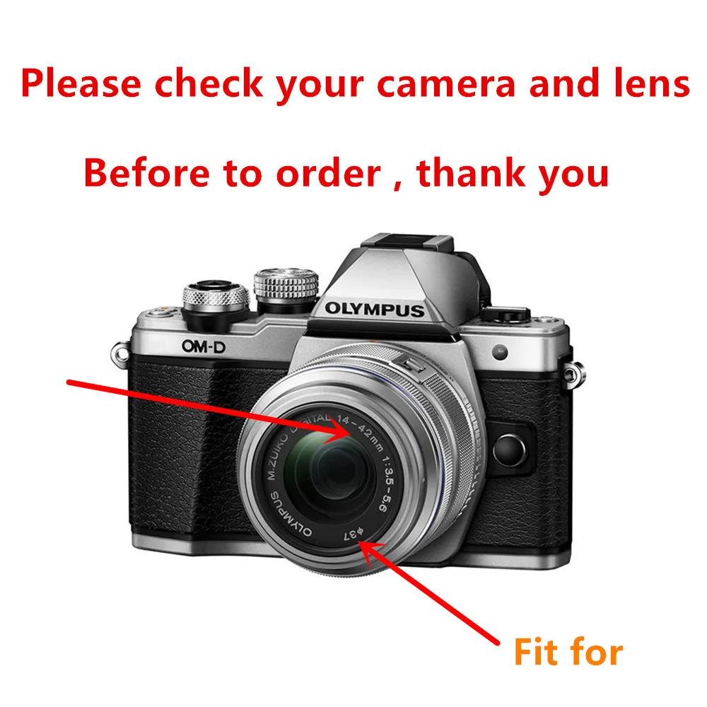 37 мм полный цвет фильтр комплект/крышка объектива/фильтр Чехол для Olympus EM10 II III OM D E