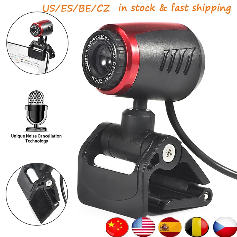 Испания Быстрая доставка 30FPS USB 2 0 веб камера с высокой четкостью Камера