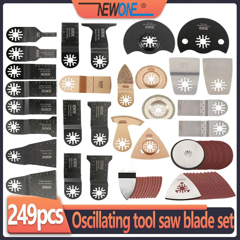249 шт. осциллирующее многофункциональное лезвие для пилы аксессуары