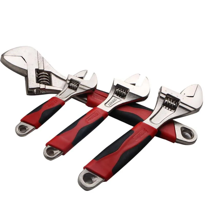 Гаечный ключ с обезьяной регулируемый открытый гаечный 8 дюймов 10 12 Прямая