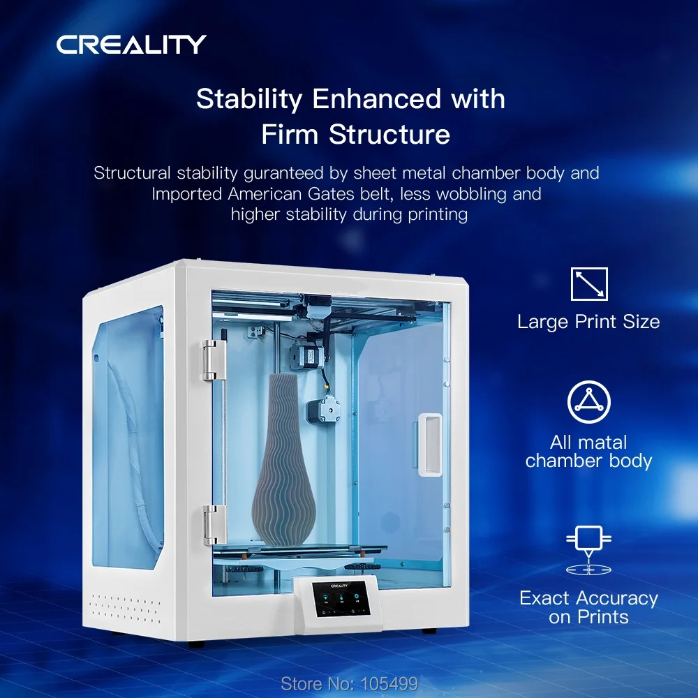 

Новый Настольный 3D-принтер CR-5 PRO