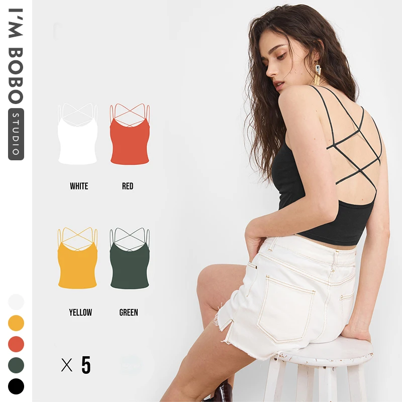 Женское нижнее белье с открытой спиной облегающий сексуальный топ без бретелей