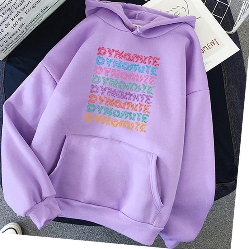 

Dynamite Kpop Winter Warm Hoodies Women Ullzang Streetwear Graphic Sweatshirt K-pop Oversized Hoody Female Korean Style Harajuku