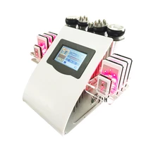 6 in 1 cavitation liposuction 40k vacuum body slimming weight loss multipolar rf beauty device for face and body