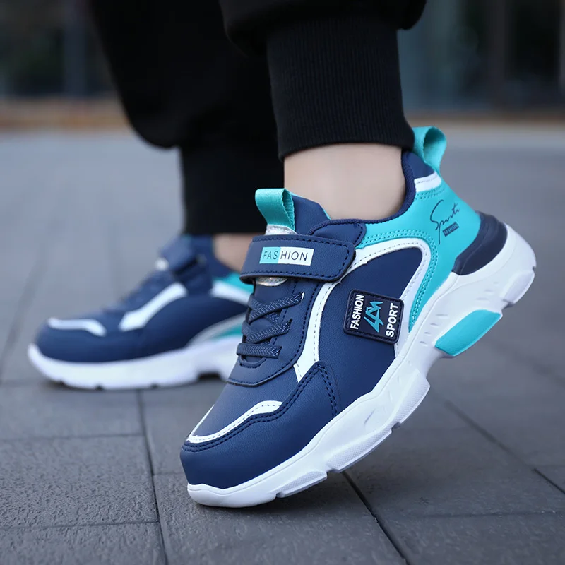 

Kids Sneakers Autumn Children's Sports Shoes 2021 Fashion Boys Running Leisure Mesh Breathable Outdoor Non-slip Brand Boys Shoes