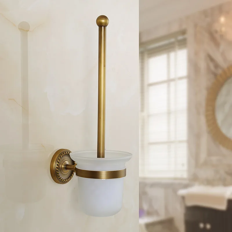 brass bathroom accessories antique bath towel set towel ring carved toilet paper holder creative towel bar bathroom hardware set free global shipping